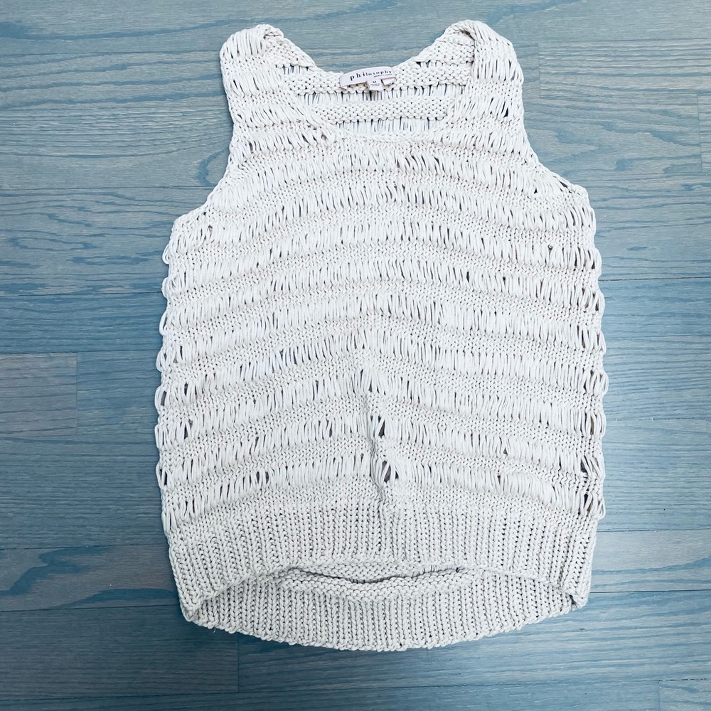 Philosophy Knit Tank